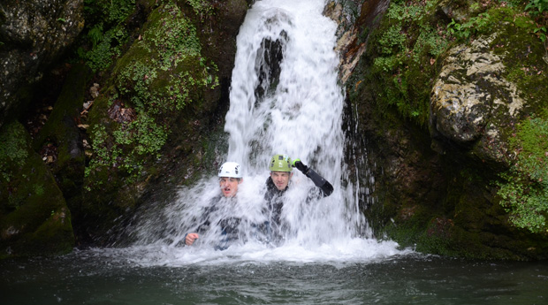 Canyoning in the Julian Alps