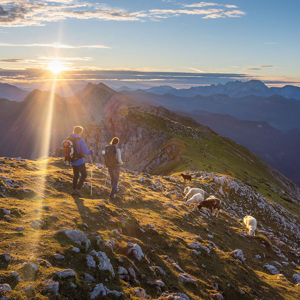 sentieri escursionistici e alpinistici al lado di Bled