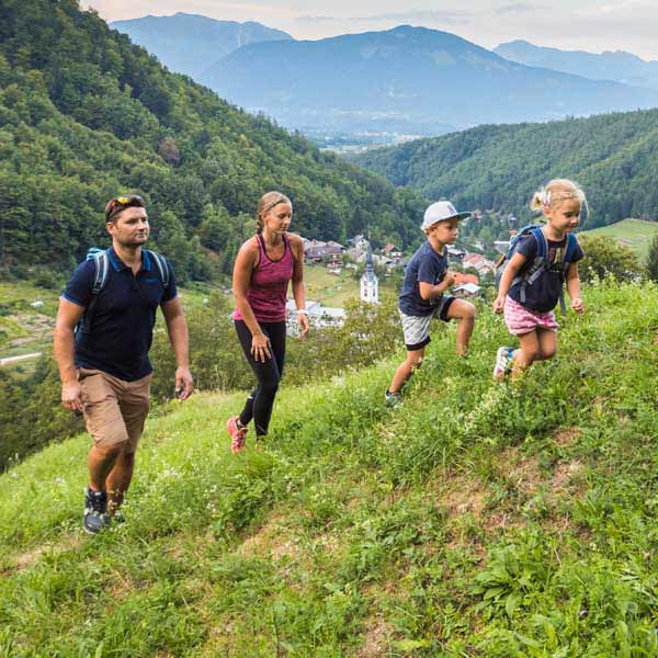 FFamilienurlaub im Herzen der Region Gorenjska