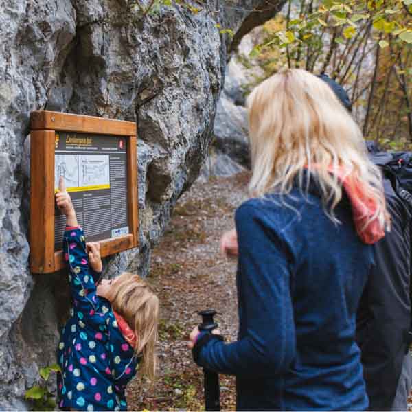 Theme trails near Bled