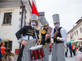 Entertainment at the festival