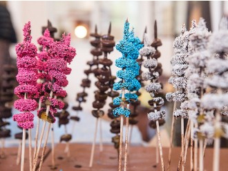 Chocolate kebabs