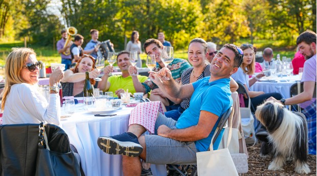 Zadovoljni obiskovalci