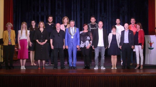 Nagrajenci ob županu Cirilu Globočniku