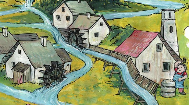 Škratek kovaček - pot po Kropi