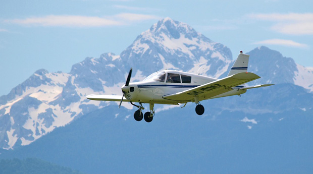 Panoramic flights above the Julian Alps