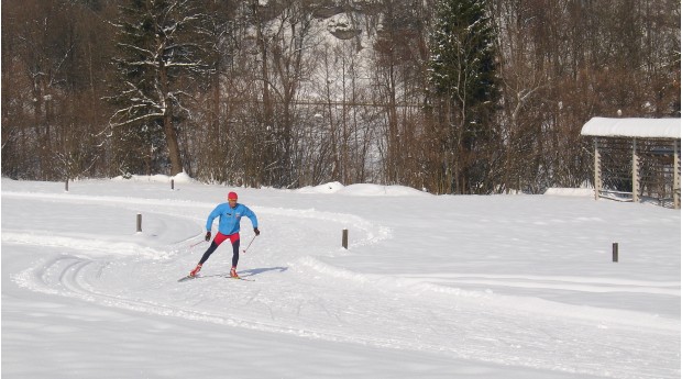 Cross-country ski trails in Kamna Gorica