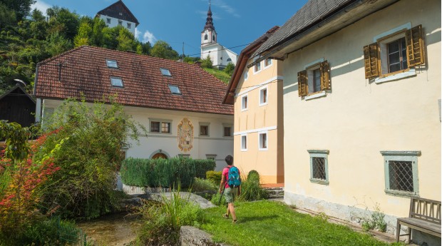 The old village centre