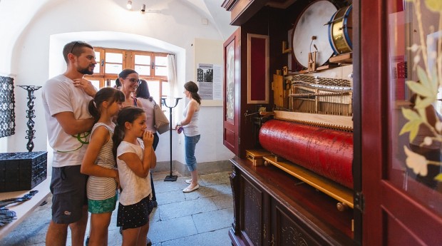 The music cabinet in the museum