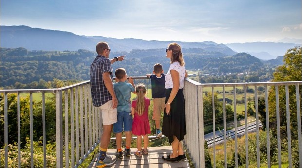 Radovljica nad dolino reke Save