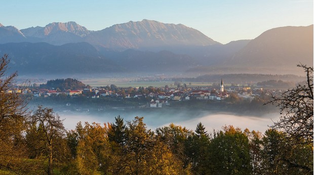 Radovljica on the terraces of the Sava river