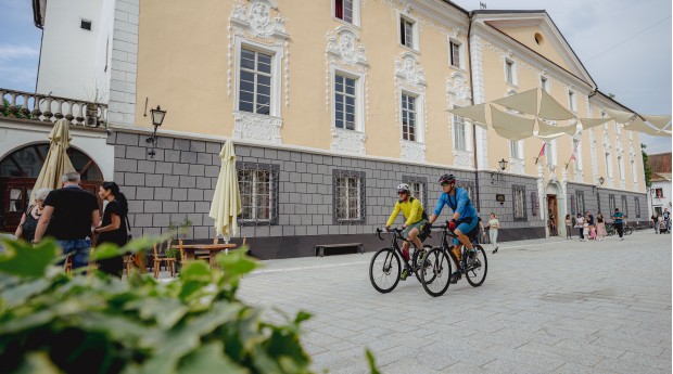Daljinska kolesarska pot skozi Radovljico