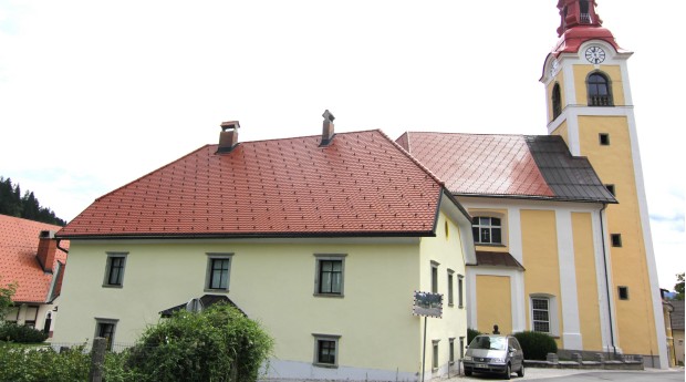 Die Kirche des dl. Ulrich in Begunje