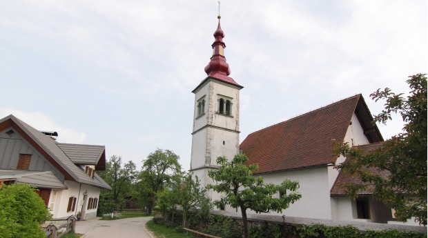 The Church of St. Anthony of the Desert in Otoče