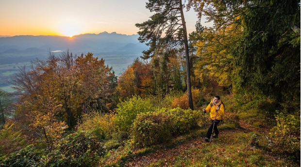 Hiking trails with views of Gorenjska