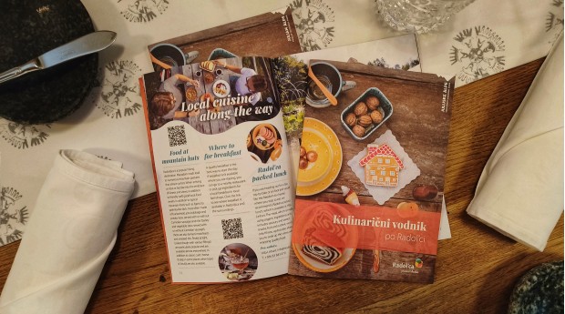 Nova kulinarična brošura Radovljice