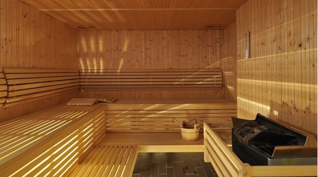 The small 'World of Saunas'