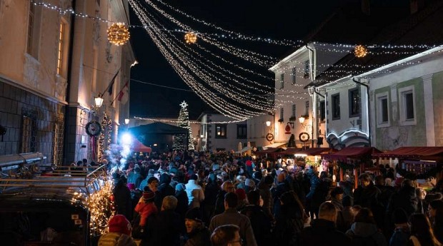 Radovljica v decembru