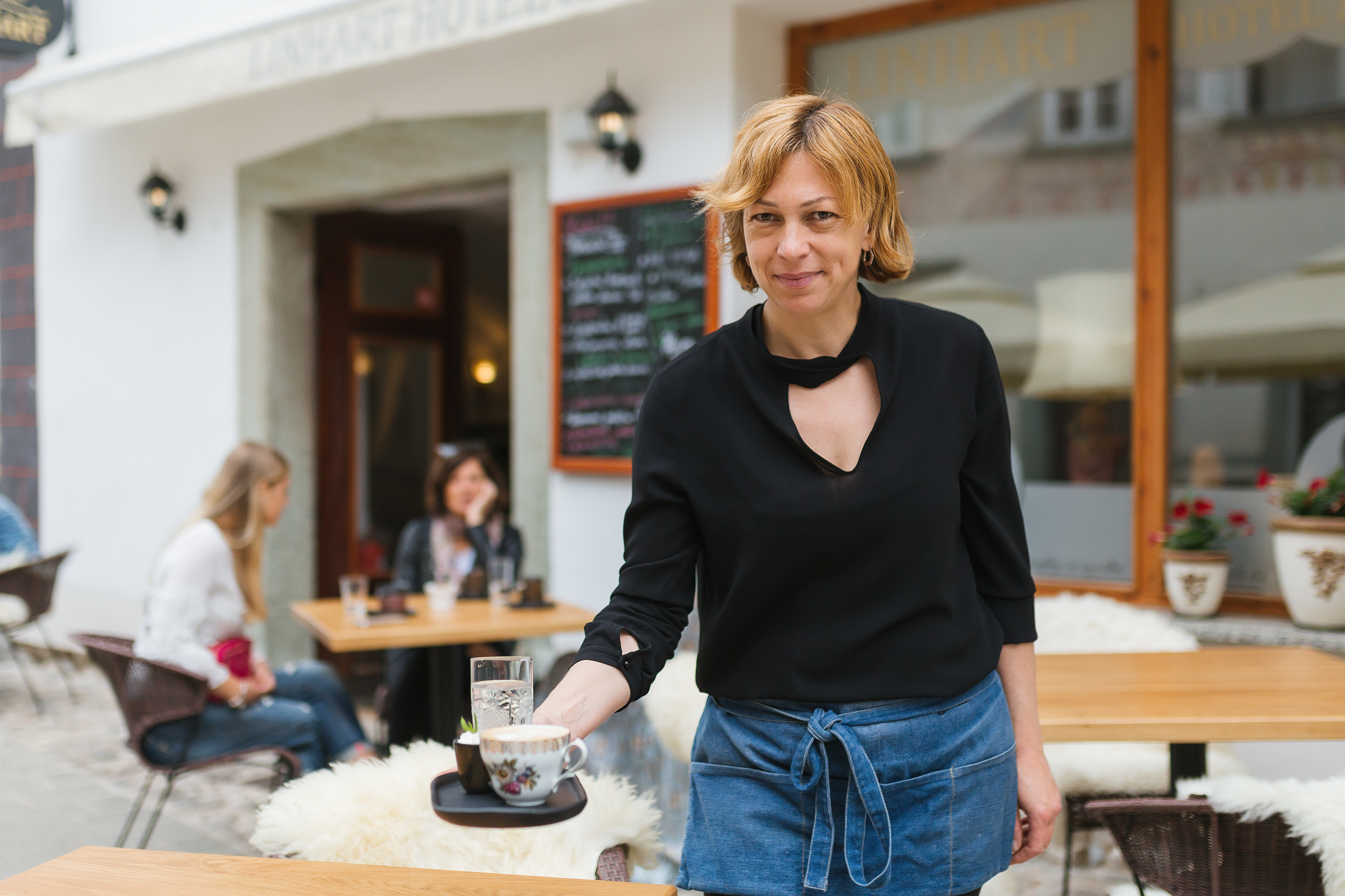 Marcela Klofutar, vodja Vile Podvin in Hotela in bistroja Linhart