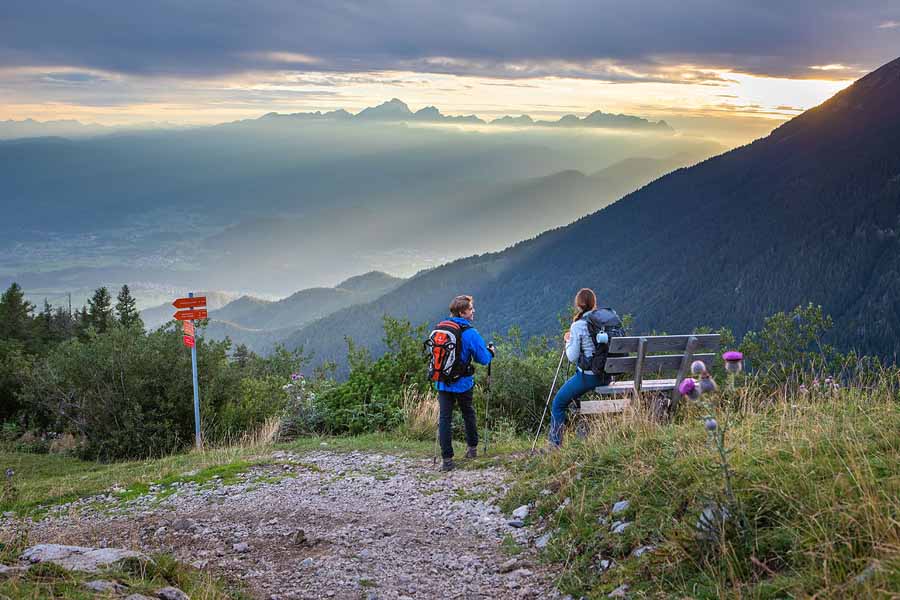 Hiking in Radovljica: Roblekov dom