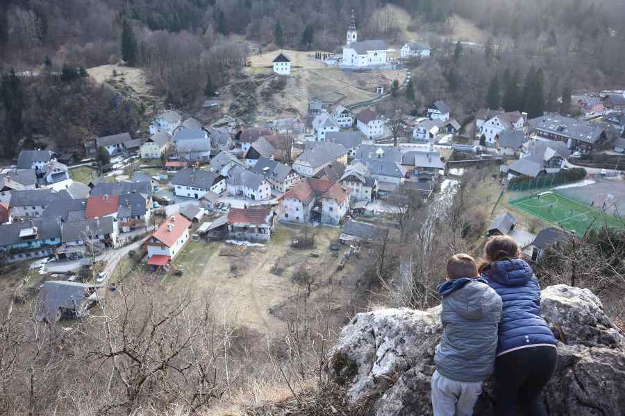 Pogled na Kamno Gorico